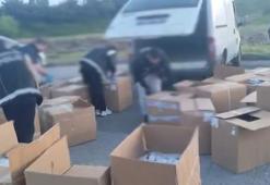 Tuzla'da sabah saatlerinde büyük operasyon! Tam 150 bin adet ele geçirildi