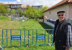 Sorgun'da evlerin arasında oluşan görüntü mahalleyi tedirgin etti