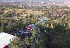 Isparta'da yükseklik korkusunu unutturan cam teras 1 milyon ziyaretçiyi aştı