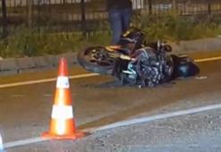Motosikletin yaya geçidinde çarptığı yaya ile sürücü hayatını kaybetti