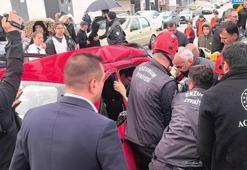 Erzurum’da halk otobüsü ile otomobil çarpıştı 4 kişi yaralandı