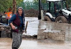 Iğdır'da sağanak sele dönüştü evler ve araziler sular altında kaldı