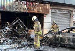 Şişli'de iş yerine daldı: Çıkan yangında 2 kişi yaralandı