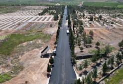 Şanlıurfa'da bayram öncesi hizmete girdi: Mezarlık içerisi yenilendi