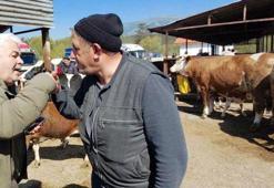 Bolu'da 704 kiloluk dana için dakikalarca pazarlık yaptılar: İşte satış fiyatı