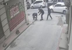 Yolda yürürken kafasına cam düştü: 7 dikiş atıldı