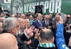 Konyaspor, kupa finali için Antalya'ya törenle uğurlandı