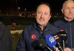AFAD Başkanı bölgede: 'Risk analizleri çok seri şekilde yapıldı'