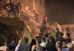 Fas'ta dört katlı bina çöktü 11 kişi hayatını kaybetti