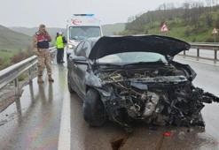 Aşkale'deki zincirleme trafik kazasında 5 araç birbirine girdi