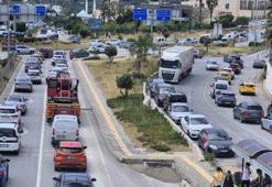 Turizm cenneti Bodrum'a 24 saatte 20 bin araç giriş yaptı
