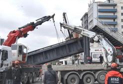 Ankara'da damperi açık kamyon faciaya neden oldu