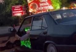 Bursa'da trafikte 'yok artık' dedirten anlar kamerada