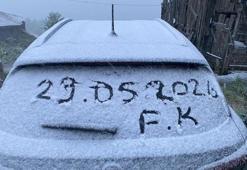 Mayıs ayının sonunda kar yağışı etkili oldu