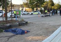 Ölüm virajında motosikletin takla atması sonucu 1 kişi hayatını kaybetti