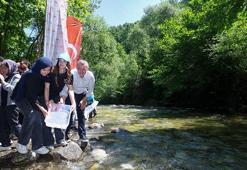 Kocaeli’de akarsulara 50 bin kırmızı benekli alabalık salındı: Eski günlerine dönüyor!
