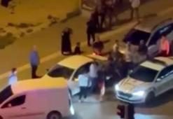 Şahinbey'de meydan savaşını aratmayan trafik kavgası