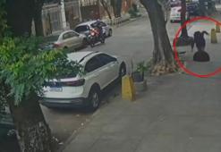 Brezilya’da kaldırımda yürüyen kadın kanalizasyona düştü, rögar kapağı üstüne kapandı