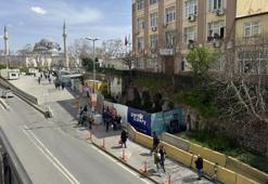 Tarihi yarımadada Roma kalıntısı üzerine elektrik binası yer alıyor!