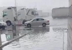 Edirne'de yollar göle döndü, tarım arazileri zarar gördü
