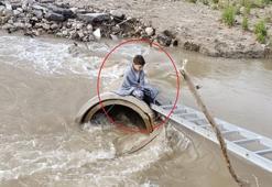 İnegöl'de dereye düşen 11 yaşındaki çocuk itfaiye ekiplerince kurtarıldı