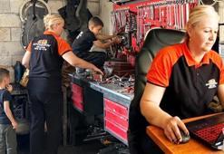 Şırnak'ta herkes onu konuşuyor! Eşine yardım için başladı, şimdi motor ustası oldu