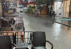 Meteoroloji uyardı sağanak Kayseri’de etkili oldu