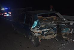 İki otomobilin çarpıştığı kazada 6 kişi yaralandı