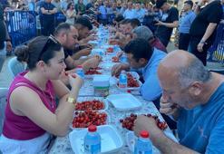 2 gram farkla altın geldi! Kiraz Festivali'nden renkli görüntüler