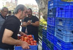 Bedava dağıtıldığını duyan oraya koştu! Tam 4 ton ürün dakikalar içinde kapışıldı