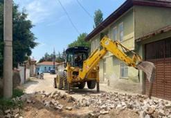 Eskişehir'in yollarına tarihi dokunuş: Kilit taşlar döşendi
