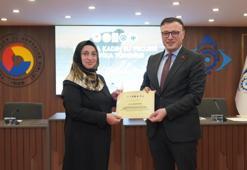 Erzurum'da dev kurumlar üreten kadınlar için bir araya geldi: Sertifikalarını aldılar, toprağa bereket katacaklar!