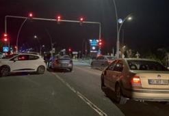 5 aracın karıştığı zincirleme trafik kazasında 2 kişi yaralandı