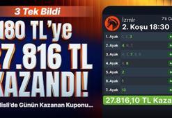 3 Tek Bildi 180 TL’ye 27.816 TL Kazandı! İşte Misli’de Günün Kazanan Kuponu…