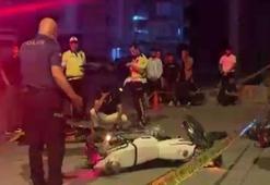 Tarsus'ta iki motosiklet çarpıştı 1 kişi öldü, 1 kişi yaralandı
