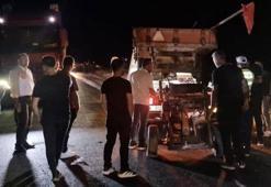 Sungurlu'da kamyon ile traktör çarpıştı 1 kişi hayatını kaybetti
