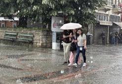 Denizli'ye kuvvetli yağmur ve dolu! Meteoroloji uyardı