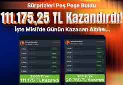 Sürprizleri Peş Peşe Buldu, 111.175,25 TL Kazandırdı! İşte Misli’de Günün Kazanan Altılısı…