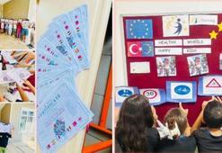 Denizli'de bir köy okulu Avrupa'ya açıldı: 3 proje dikkat çekti