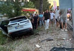 Marmaris-Datça yolunda otomobil ile motosiklet çarpıştı