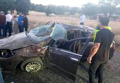 Kontrolden çıkıp takla atan otomobildeki anne ve oğlu öldü, 4 kişi yaralandı