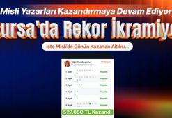 Misli Yazarları Kazandırmaya Devam Ediyor! Bursa’da Rekor İkramiye! İşte Misli’de Günün Kazanan Altılısı…