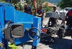 Alaplı'da tarım aracının devrilmesiyle 2 kişi yaralandı