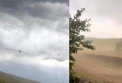 Bingöl'de şiddetli fırtına paniğe neden oldu