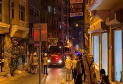 Beyoğlu'nda bodrum katında duvar çöktü: Bina tahliye edildi