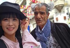 Taksim'de Japon turisti rahatsız eden şahıs açıklama yaptı: 'Ben öyle bir insan değilim'