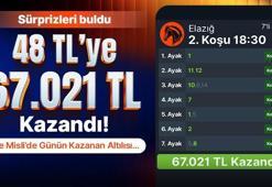 Sürprizleri buldu, 48 TL’ye 67.021,40 TL Kazandı! İşte Misli’de Günün Kazanan Altılısı…