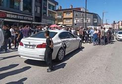 Şarkışla'da 4 aracın karıştığı zincirleme trafik kazasında 1 kişi yaralandı