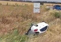 Reyhanlı’da iki otomobilin çarpıştığı kazada 4’ü çocuk 6 kişi yaralandı