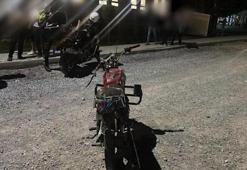 Film sahnelerini aratmayan polis kovalamacası kamerada
